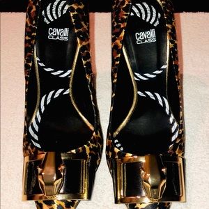 CAVALLI CLASS-STUNNING HEELS!!! BRAND NEW!!!